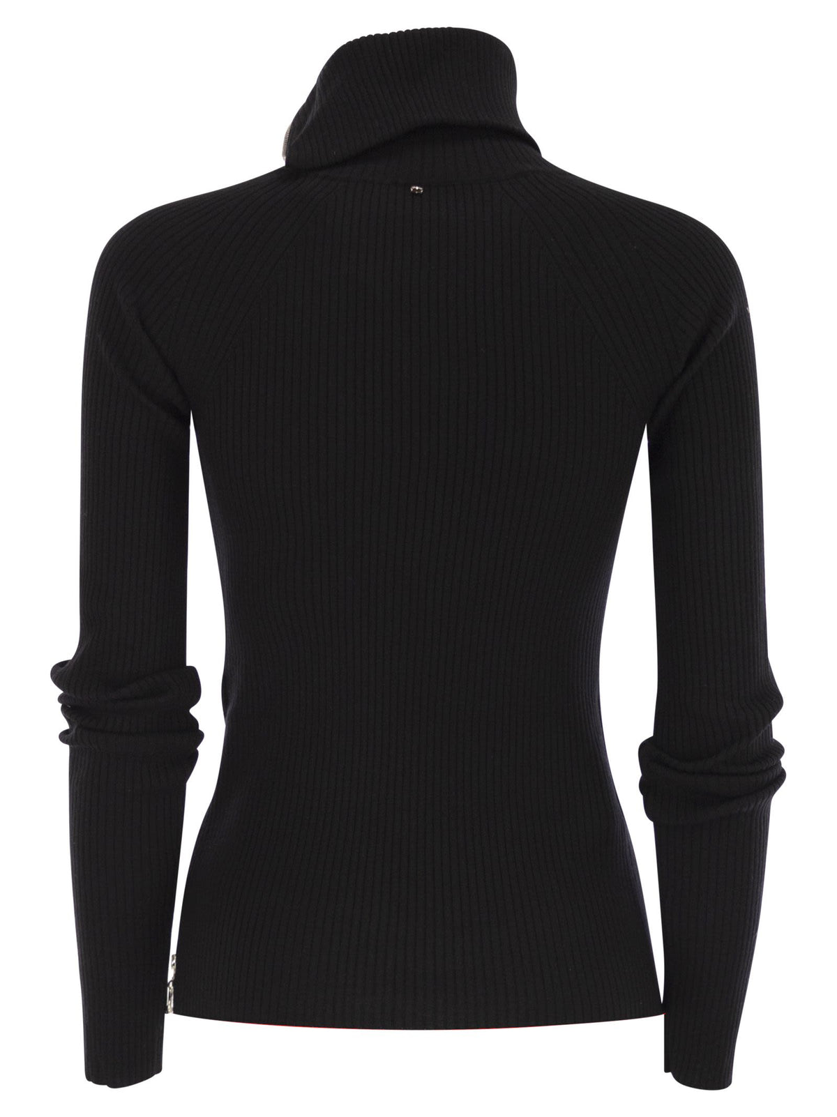 Sportmax Sportmax Pinnaハイネックジャンパーとジップ - Image 7
