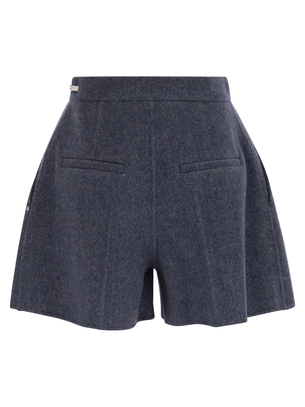 Sportmax SportMax Braies1234ウールバミューダショーツ - Image 7
