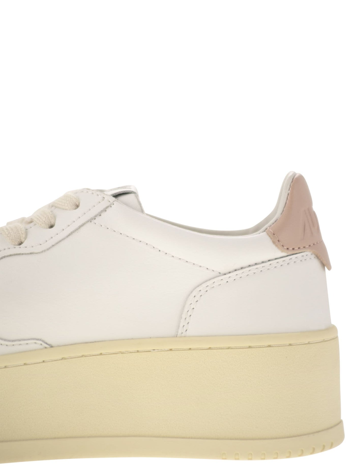Autry Medalist Platform Leather Trainers - Image 7