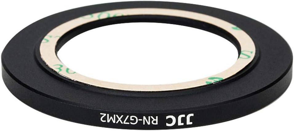 JJC Filter Adapter + Lens Cap Kit for Canon PowerShot G7X Mark III II G7XM3 G7XM2 G7X G5X