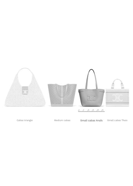 CELINE Small cabas Anaïs cuir Triomphe in grained calfskin - Image 7