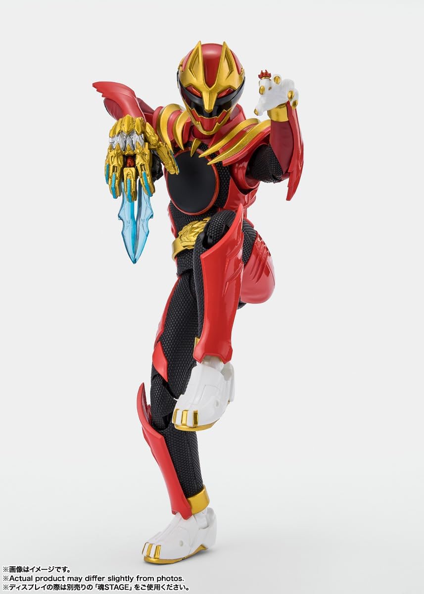 TAMASHII NATIONS S.H. Figuarts No. 1 Sentai Goju Wulf (First Press Limited Centering Included Version), Approx. 5.7 inches (145 mm), PVC, ABS, PC & PP, Painted Action Figure