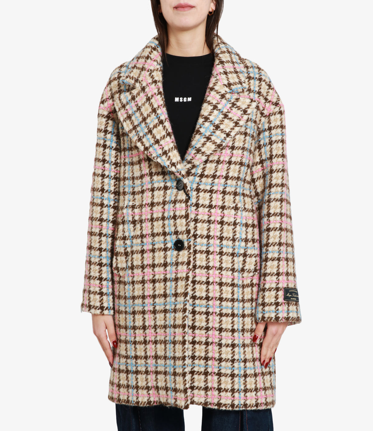 Msgm MSGMはベージュをコートします - Image 7