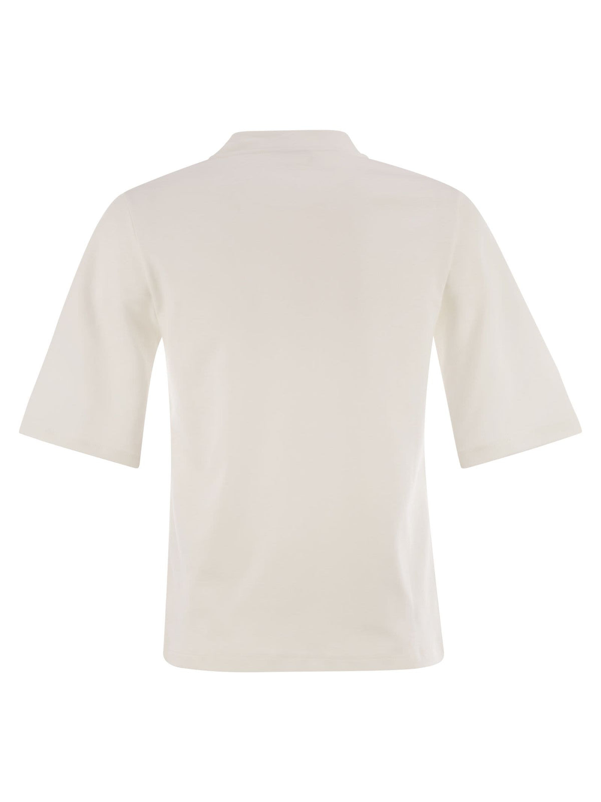 Peserico ペセリココットンブレンドジャージーTシャツ - Image 7