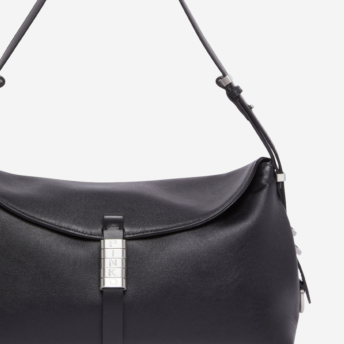 Pinko ピンコサドルバッグバゲットショルダーバッグ - Image 7