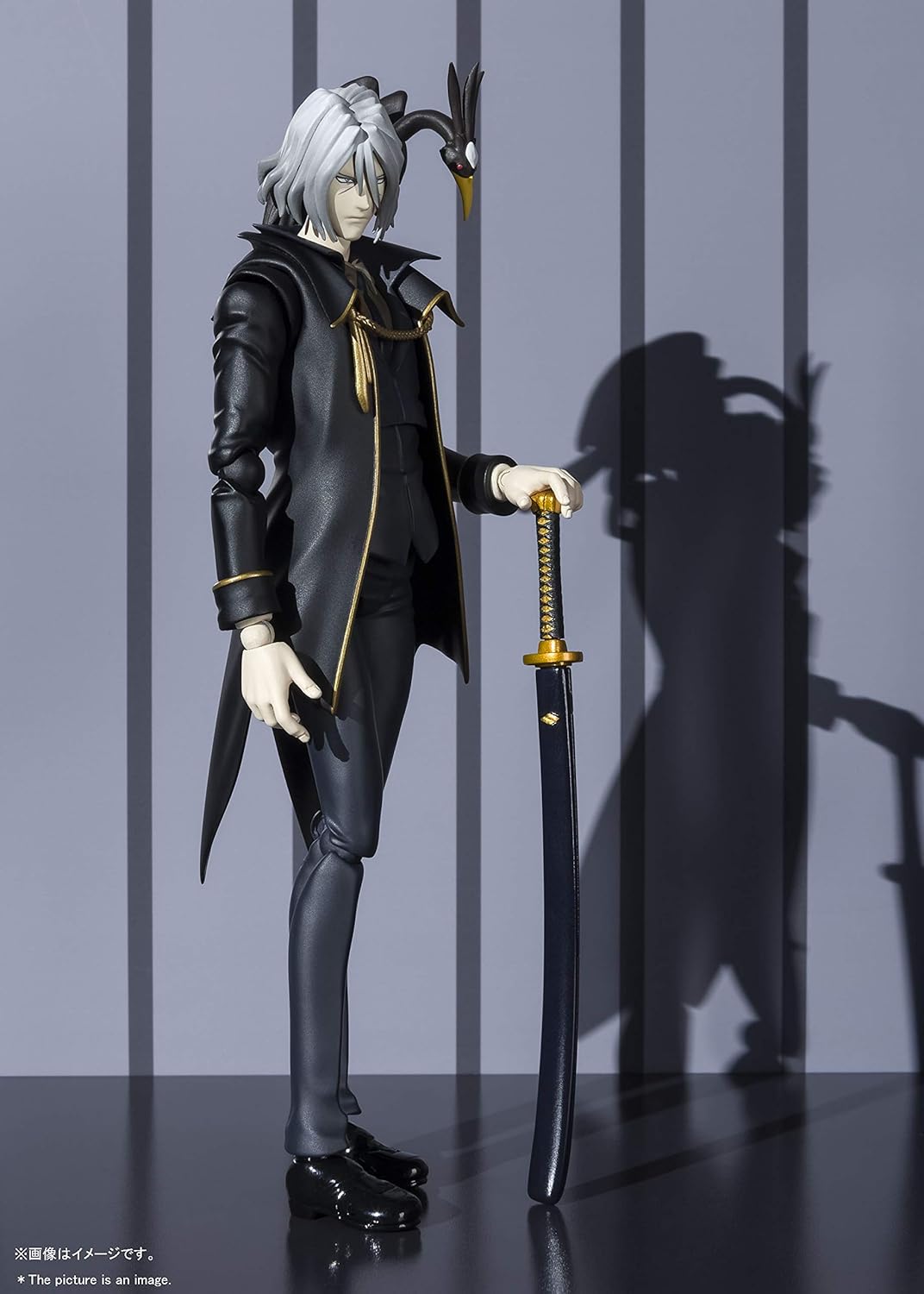 S.H. Figuarts Cowboy Bebop Vicious Approx. 5.9 inches (150 mm), PVC & ABS, Pre-painted Action Figure