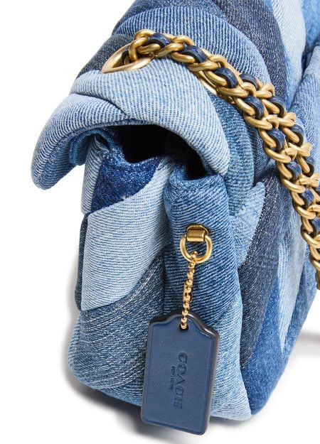 COACH Tabby 26 quilted patchwork denim shoulder bag - Image 7