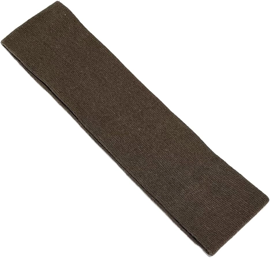 Turban, Made in Japan, Cotton Fabric, 2.0 inches (5 cm), Sold as a Set, Hair Band (Brown3)