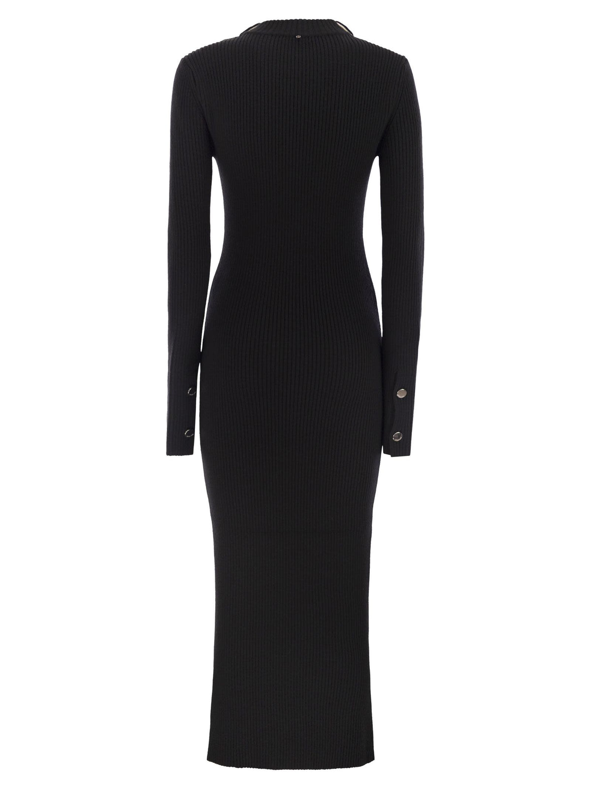Sportmax SportMax Garibo Pure Wool Knitドレス - Image 7
