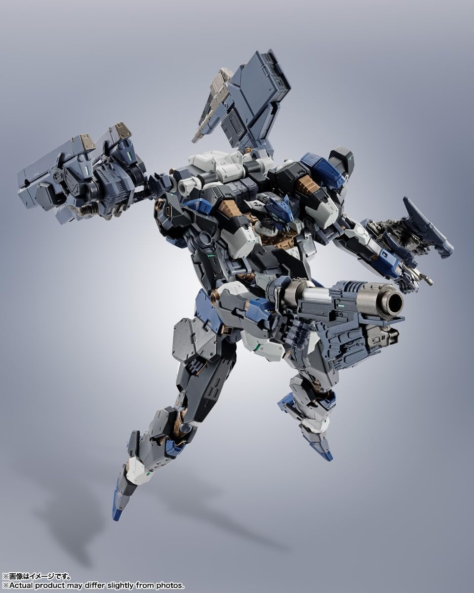 TAMASHII NATIONS ROBOT Spirits, ARMORED CORE™ VI FIRES OF RUBICON™ EL-PC-00 ALBA STEEL HAZE ORTUS/Rusty, Approx. 5.5 inches (140 mm), PVC & ABS & Diecast, Painted Action Figure