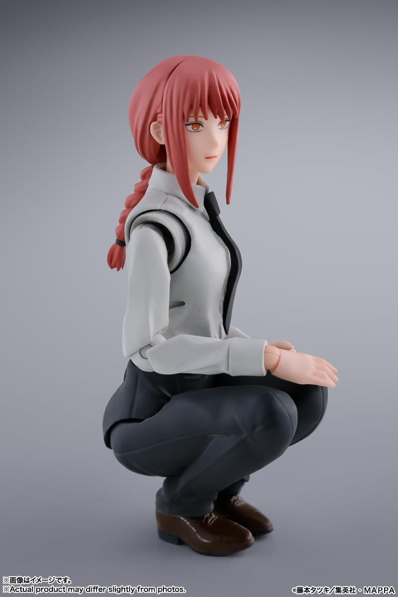 S.H. Figuarts Chensoman Makima, Approx. 5.5 inches (140 mm), PVC, ABS & Fabric, Pre-painted Action Figure