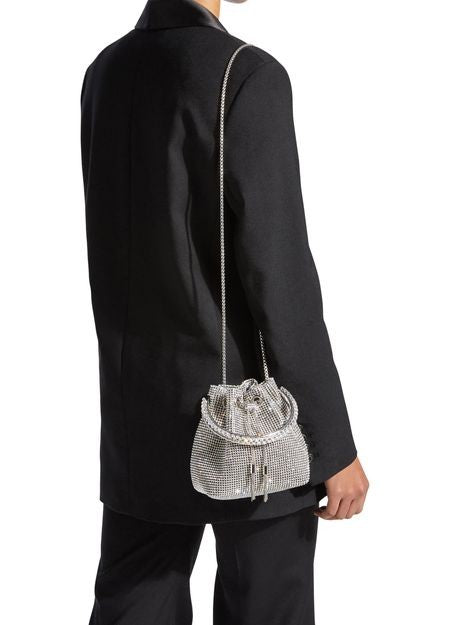 JIMMY CHOO Bon Bon クリスタル付きサテンバッグ - Image 7