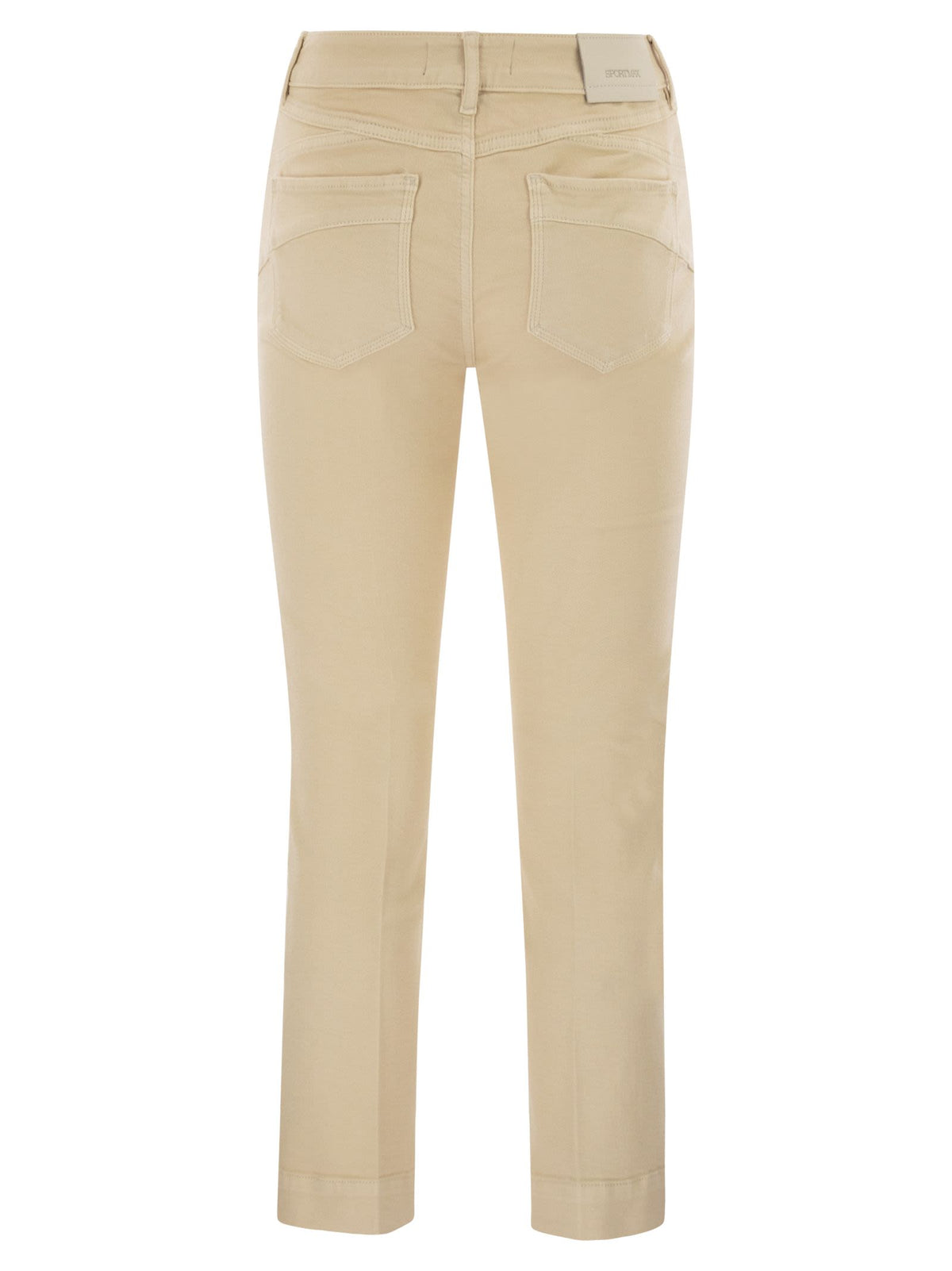 Sportmax SportMax Enna Denim Pants With Mini Flareライン - Image 7