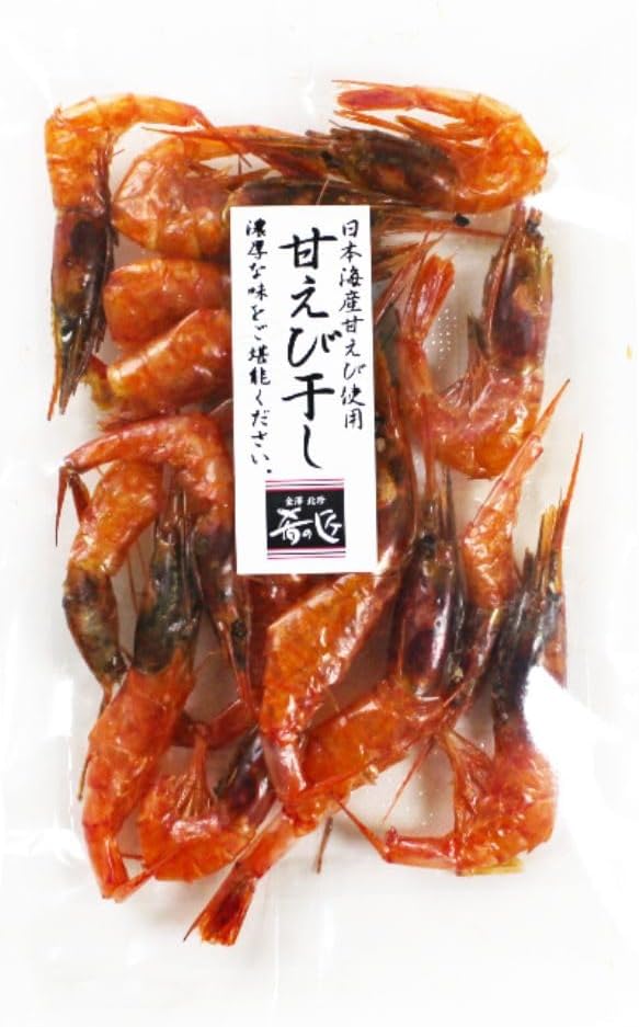 Sakimaku Sweet Shrimp Dried in the Sea of Japan, Sake Sumami Taste, Hokuriku, Ishikawa Hoctin, 1.2 oz (35 g)