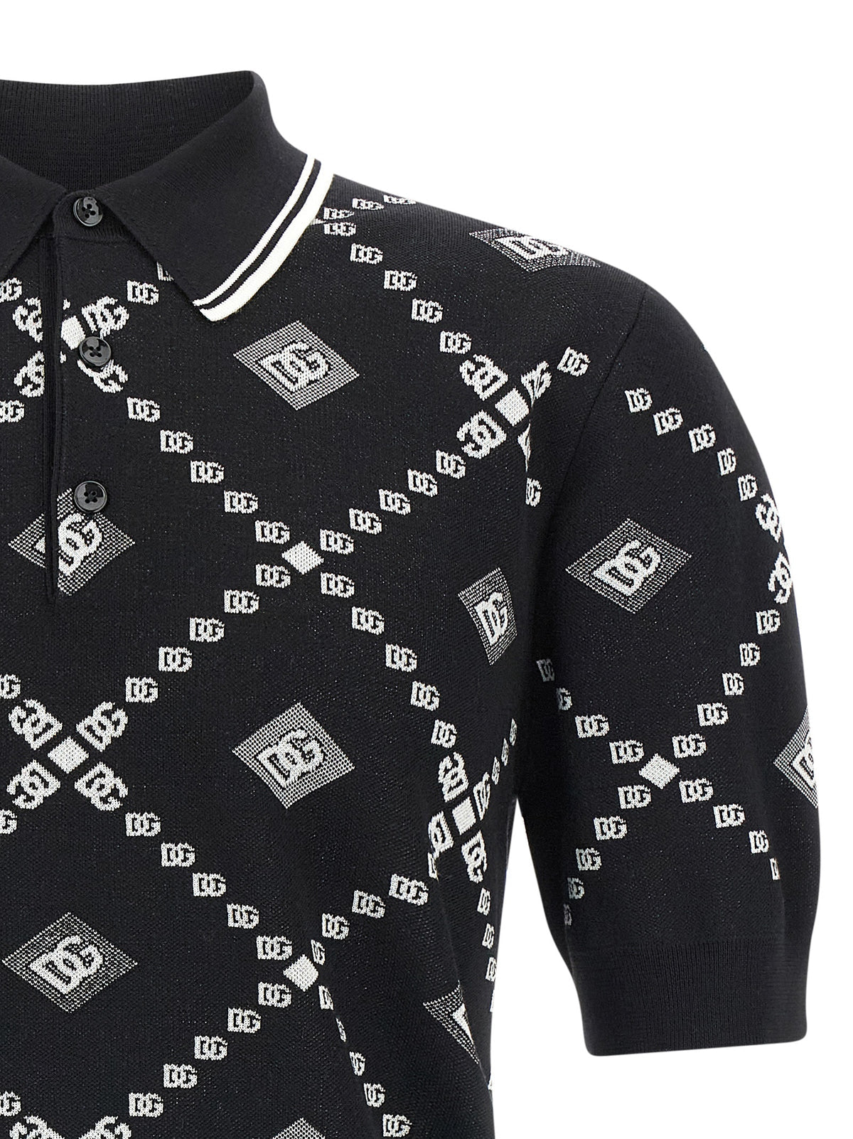 Dolce ドルチェ&ガッバーナニットポロシャツ - Image 7