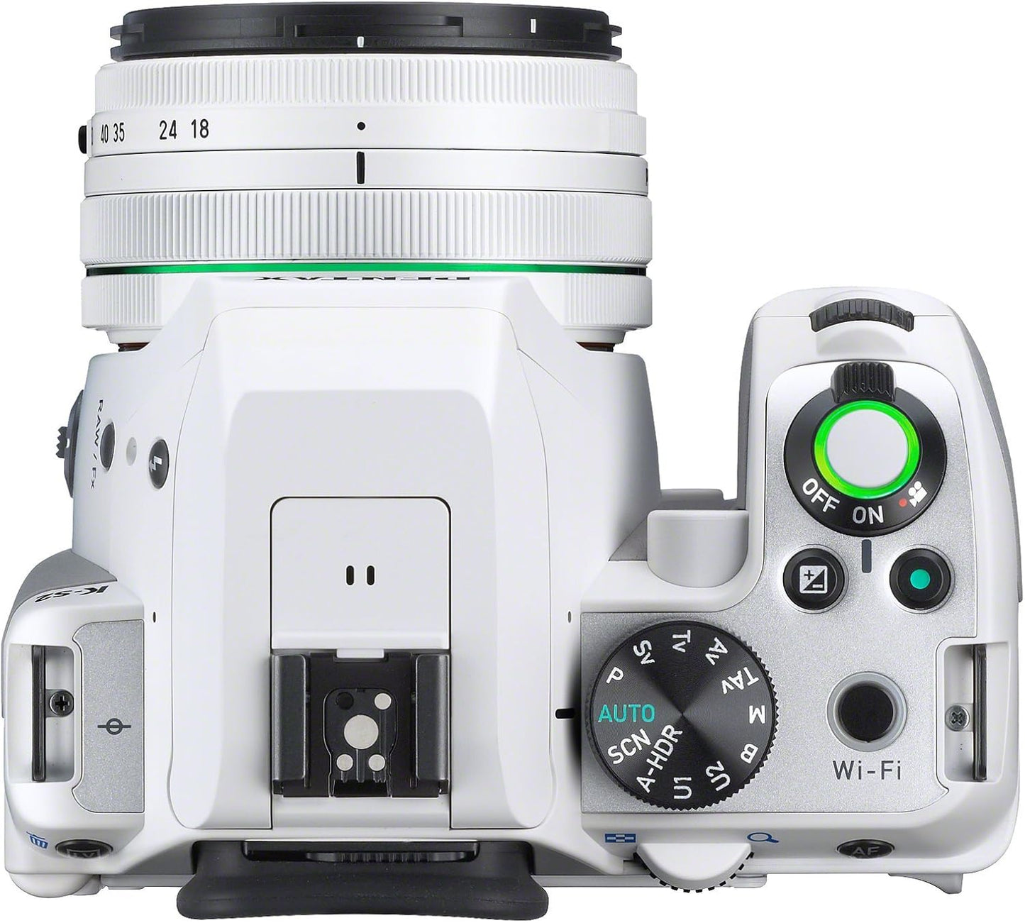 Pentax K-S2 20MP Wi-Fi Enabled Weatherized SLR (White) by Pentax