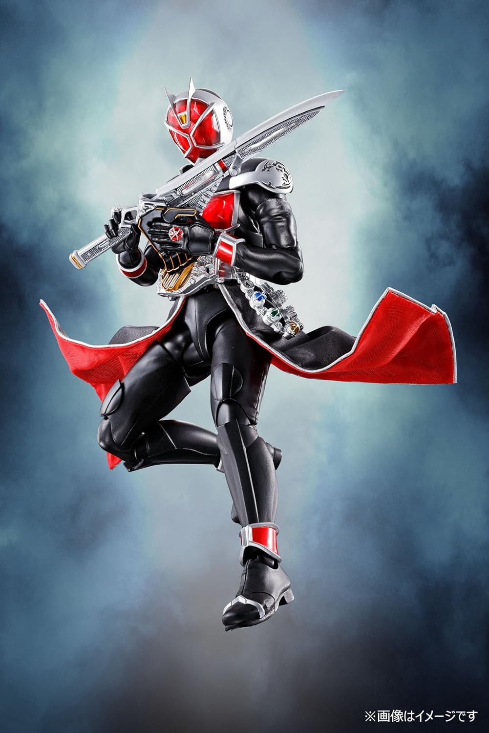 TAMASHII NATIONS S.H.フィギュアーツ 仮面ライダーウィザード フレイムスタイル(真骨彫製法) 約145mm ABS&PVC製 塗装済み可動フィギュア