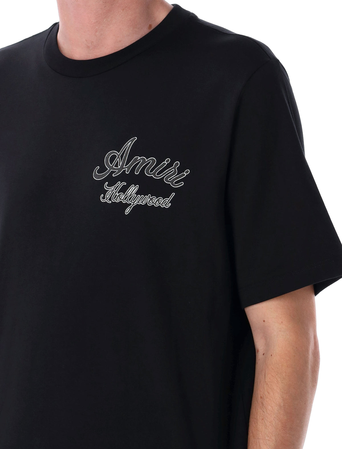 Amiri アミリTシャツとポロスブラック - Image 7