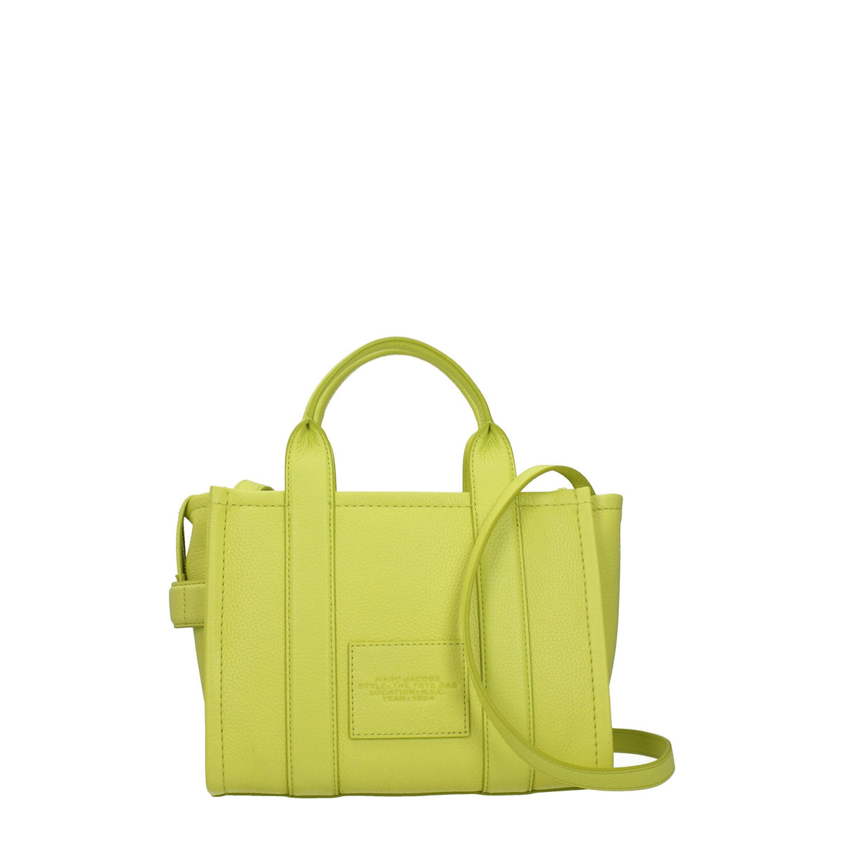 Marc マークジェイコブスハンドバッグレザーレザーグリーン/リモンセロ - Image 7