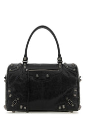 Balenciaga Black Leather Le Cagole Mini Handbag - Image 7