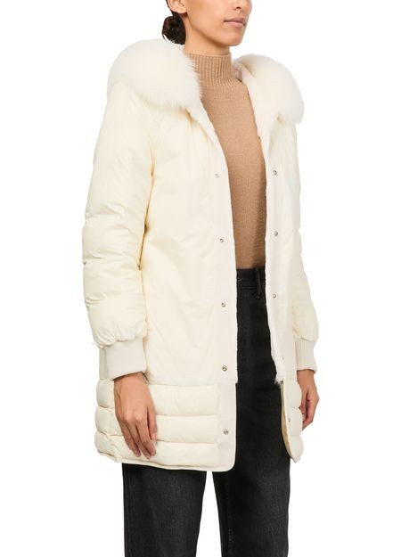 YVES SALOMON Cotton parka with a hood - Image 7