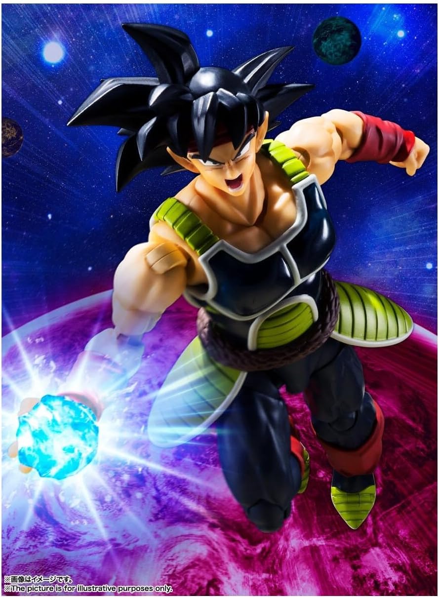 S.H. Figuarts Dragon Ball Z Bar Duck Approx. 5.7 inches (145 mm), PVC & ABS Pre-painted Action Figure