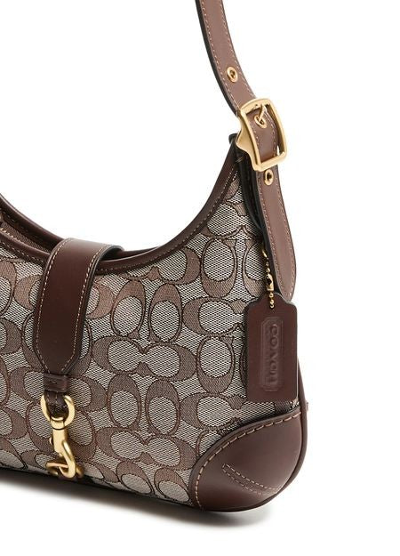 COACH Hamptons signature jacquard hobo bag - Image 7