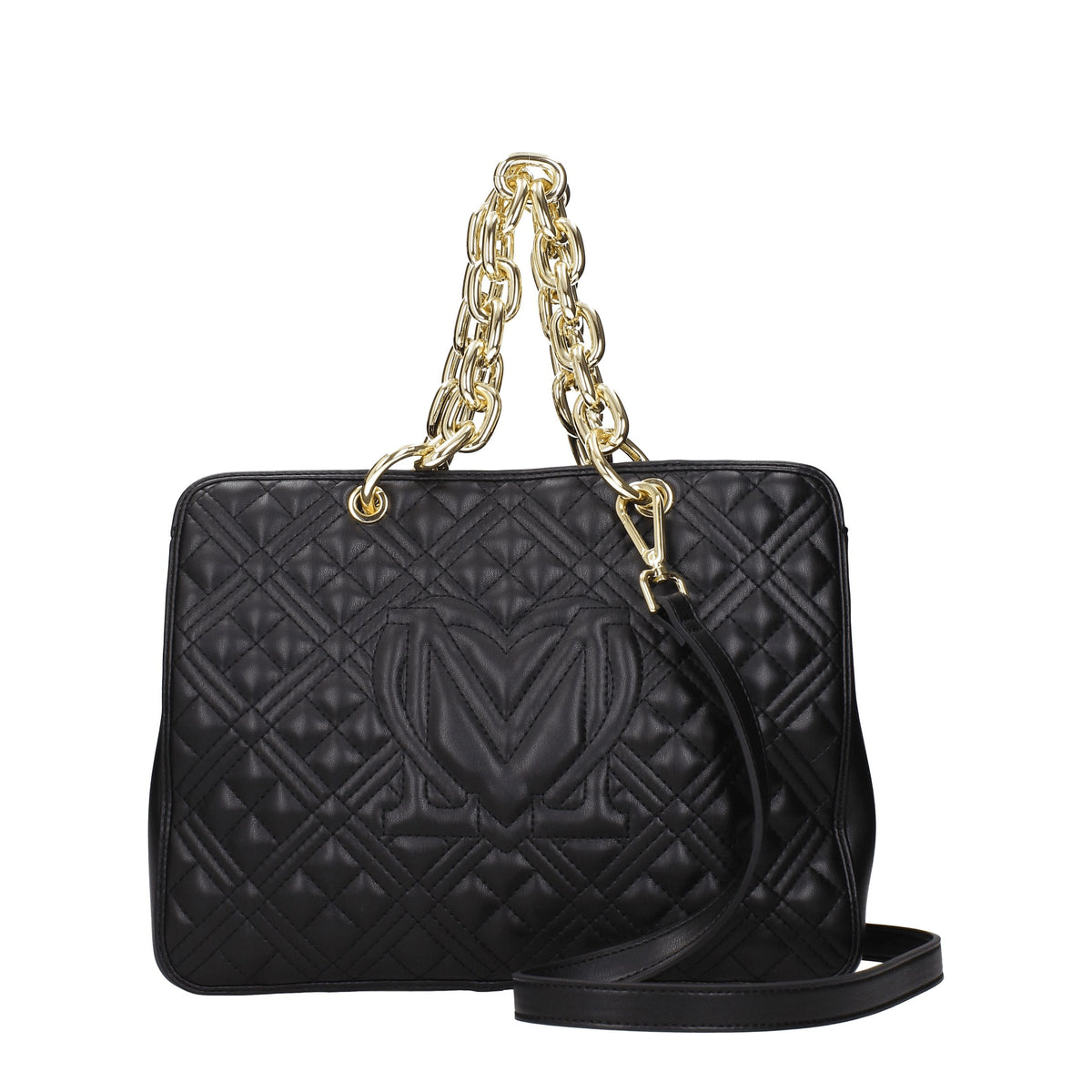 Moschino モスキーノのハンドバッグが大好きな女性ポリウレタンブラック - Image 7