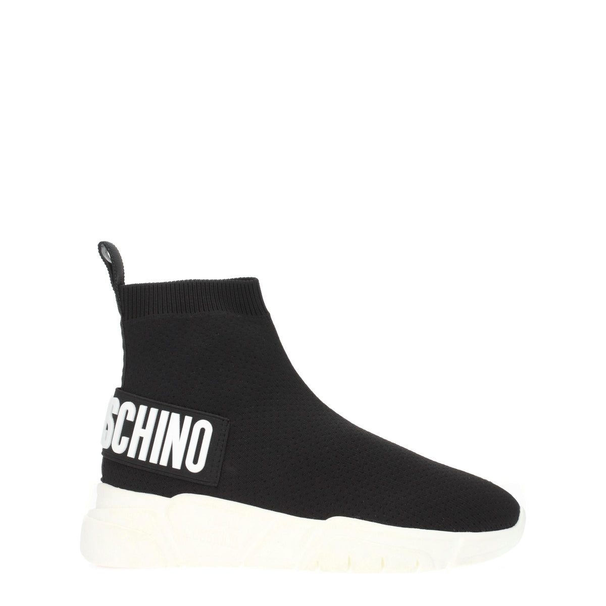 Moschino モスキーノスニーカーの女性ファブリックブラックが大好きです - Image 7