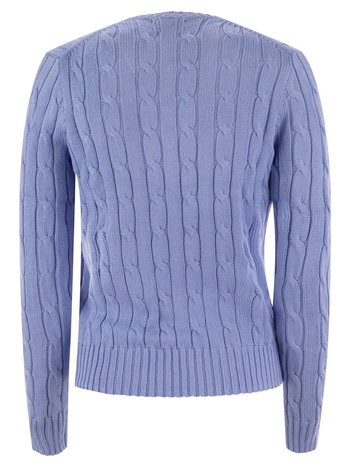 Polo Polo Ralph Lauren Plaited Cotton V Neck Seater - Image 7