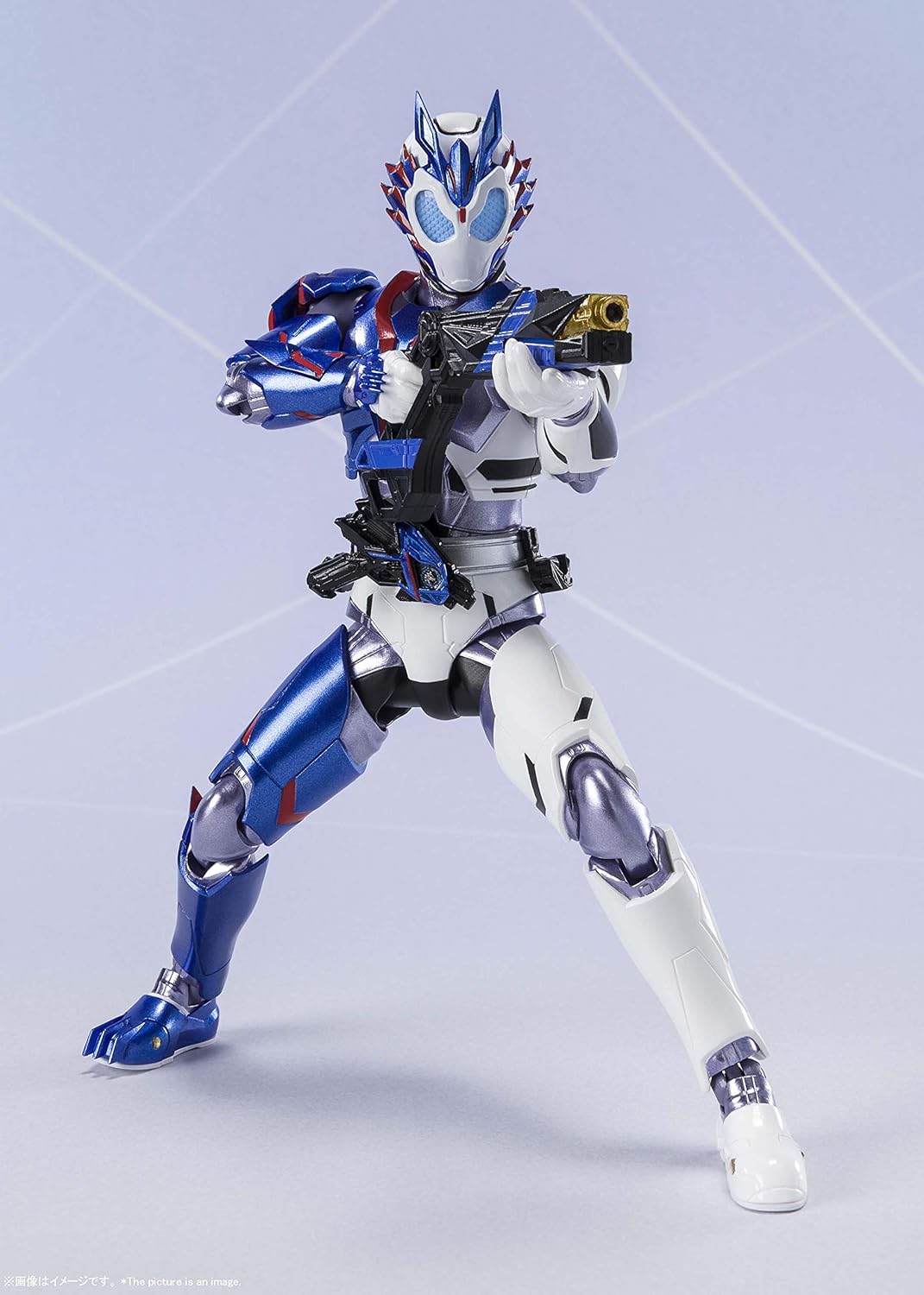 S.H. Figuarts Kamen Rider Zero One Kamen Rider Vulcan Shooting Wolf Approx. 5.9 inches (150 mm), PVC & ABS, Pre-painted Action Figure