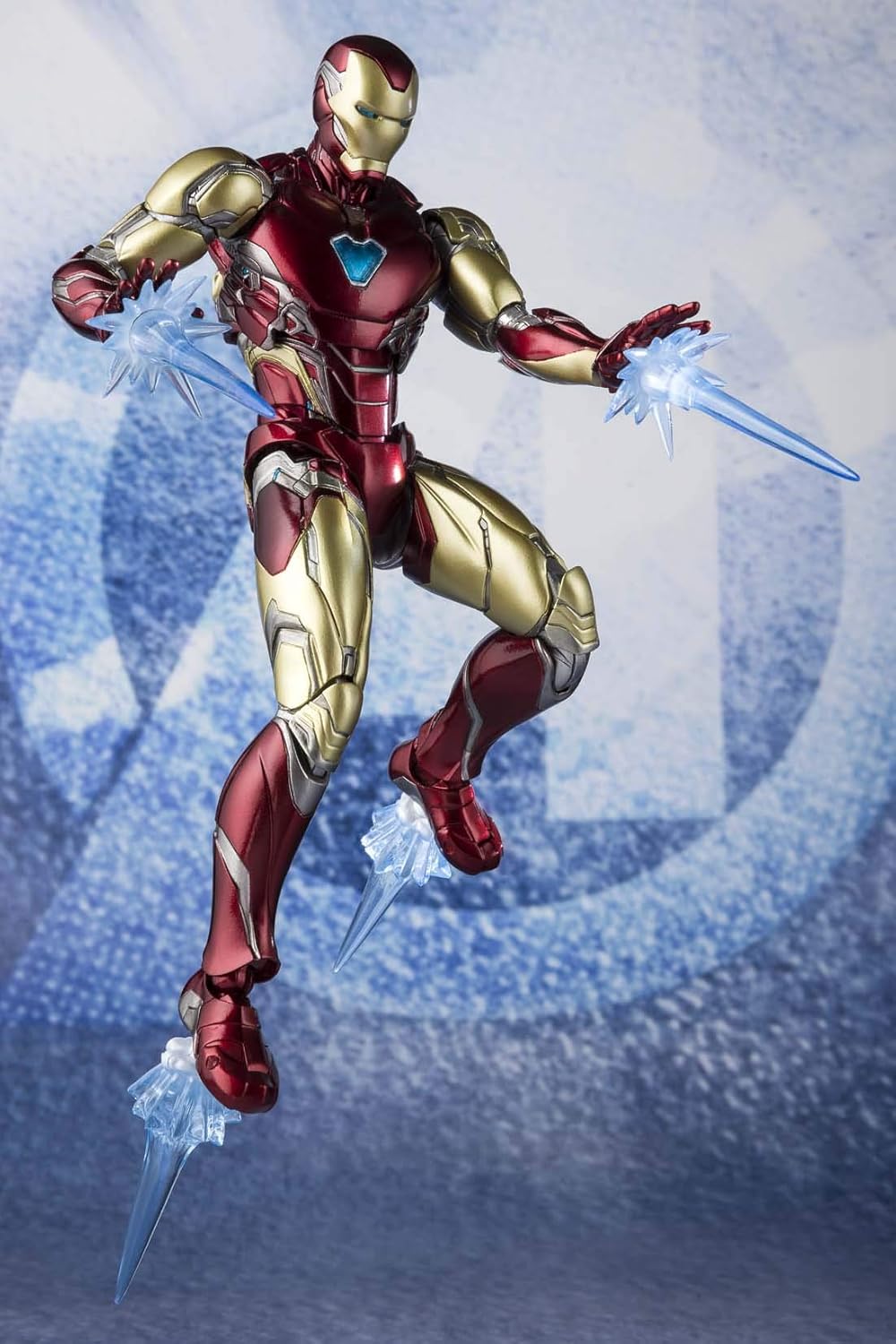 S.H. Figuarts Avengers Iron Man Mark 85 (Avengers: End Game), Approx. 6.1 inches (155 mm), PVC & ABS & Die Cast Pre-painted Action Figure