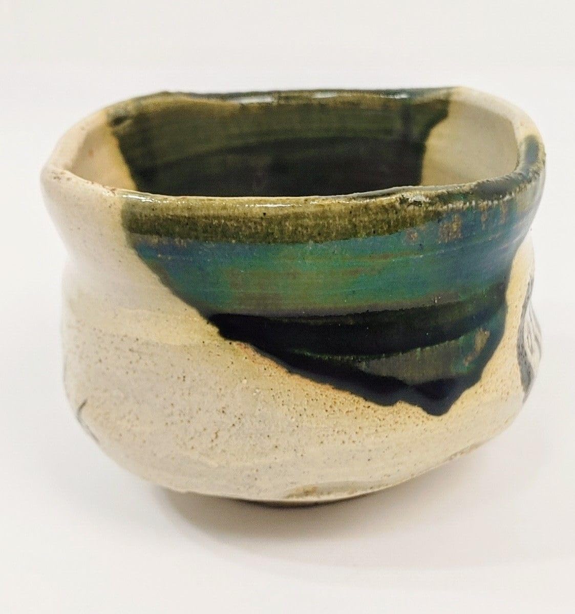 織部焼 陶芸 抹茶茶碗 焼き物 茶道具 伝統工芸品