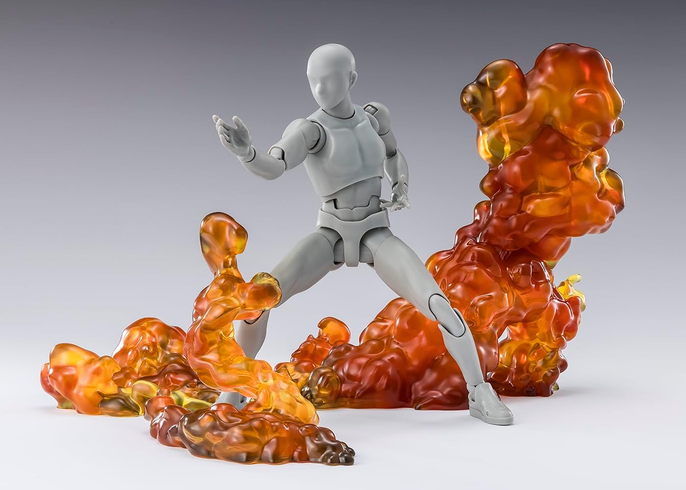Tamashi Nations Tamashi EFFECT SMOKE Burst Ver. for S.H. Figuarts Approx. 5.3 inches (135 mm), PVC & ABS Pre-Painted Effect Parts