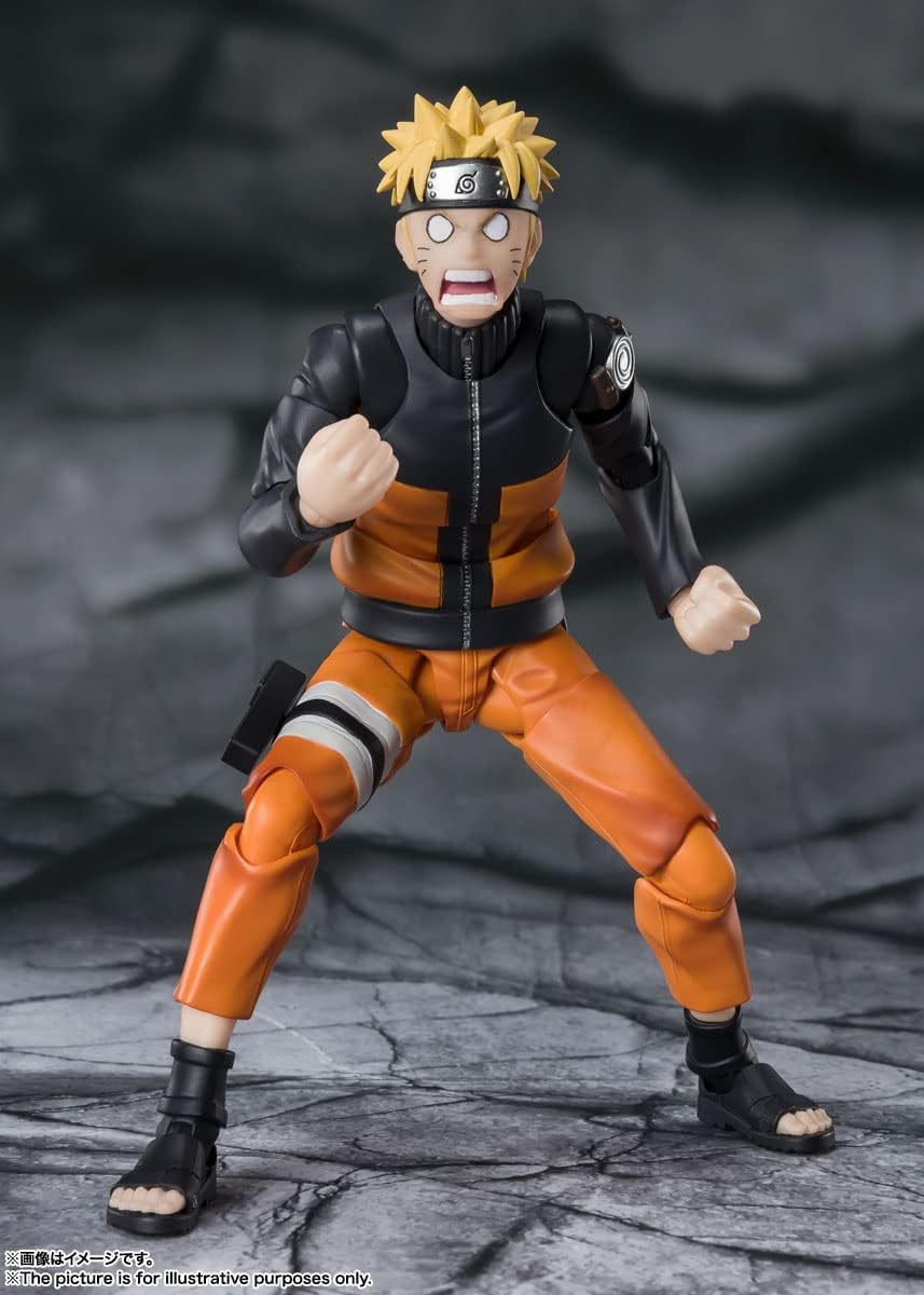 Tamashi Nations S.H. Figuarts Naruto Shippuden Uzumaki Naruto Nino-O Stem Power with Hope, (Resale Version) Approx. 5.7 inches (145 mm), PVC & ABS Pre-Painted Action Figure