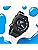 G-Shock Men's GA2100-1A2 Neon Accent Watch, Blue, Blue, blue, Digital