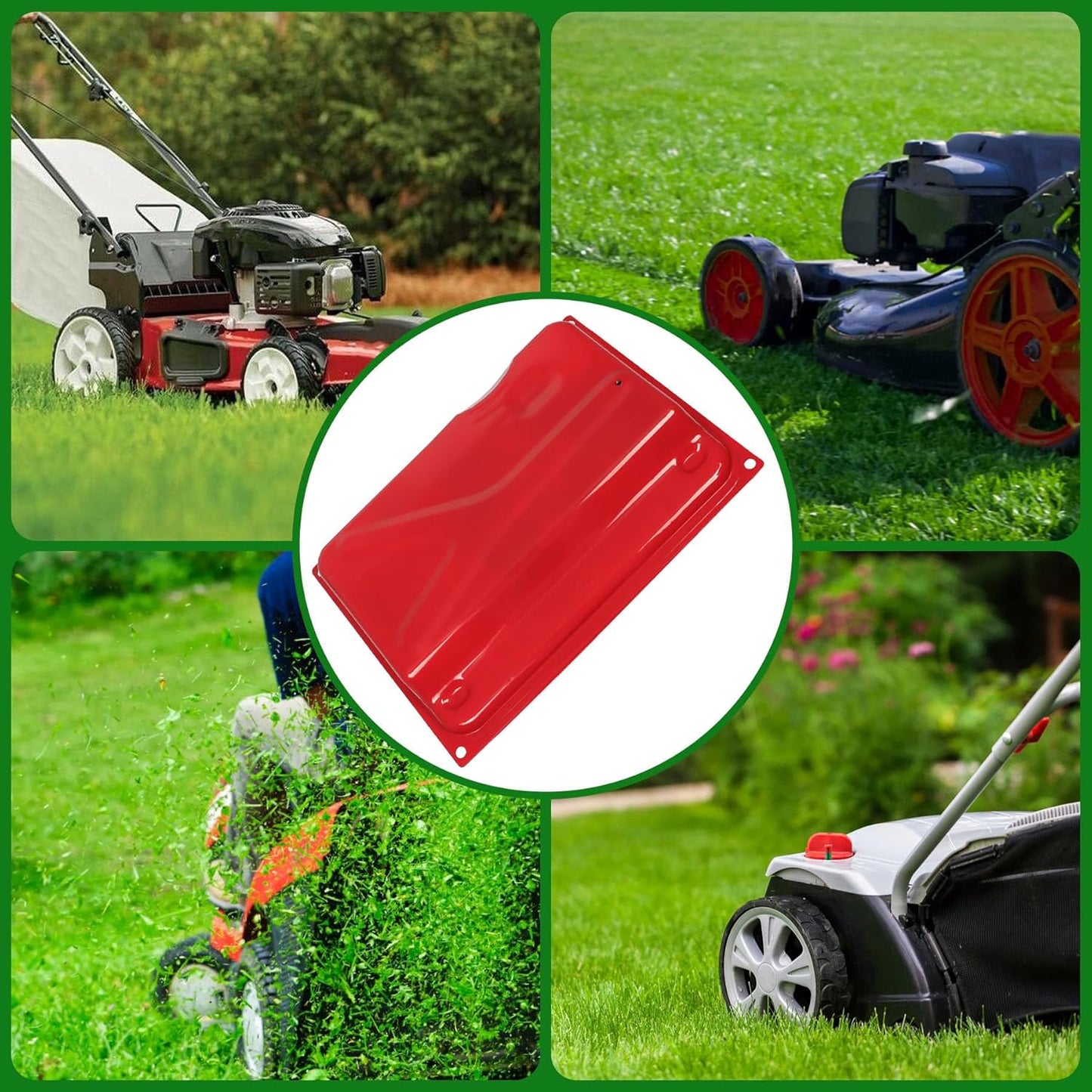 ALL-CARB 5ガロン (20L) 発電機燃料タンクバルブ クロムカバー EC6500用交換用