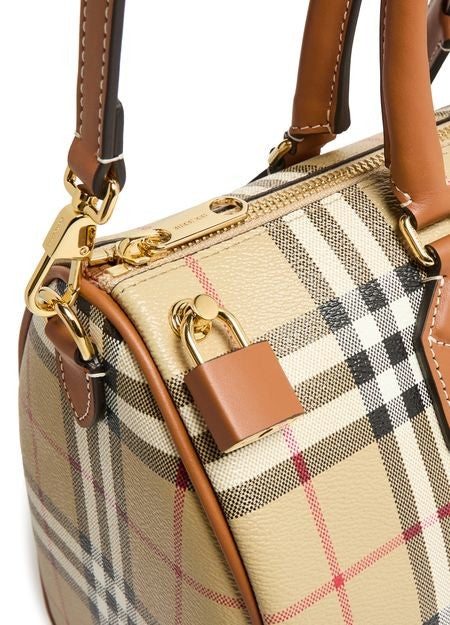 BURBERRY Check bowling bag - Image 7