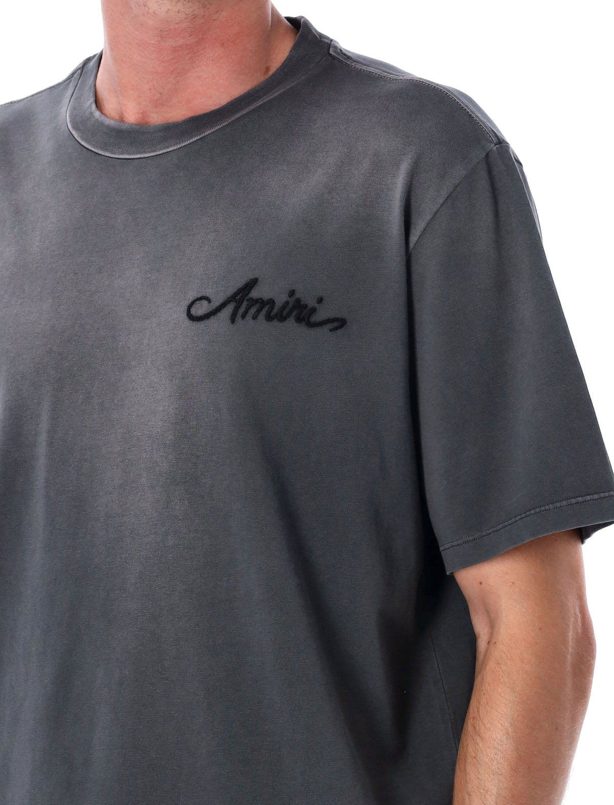 Amiri アミリTシャツとポロスブラック - Image 7