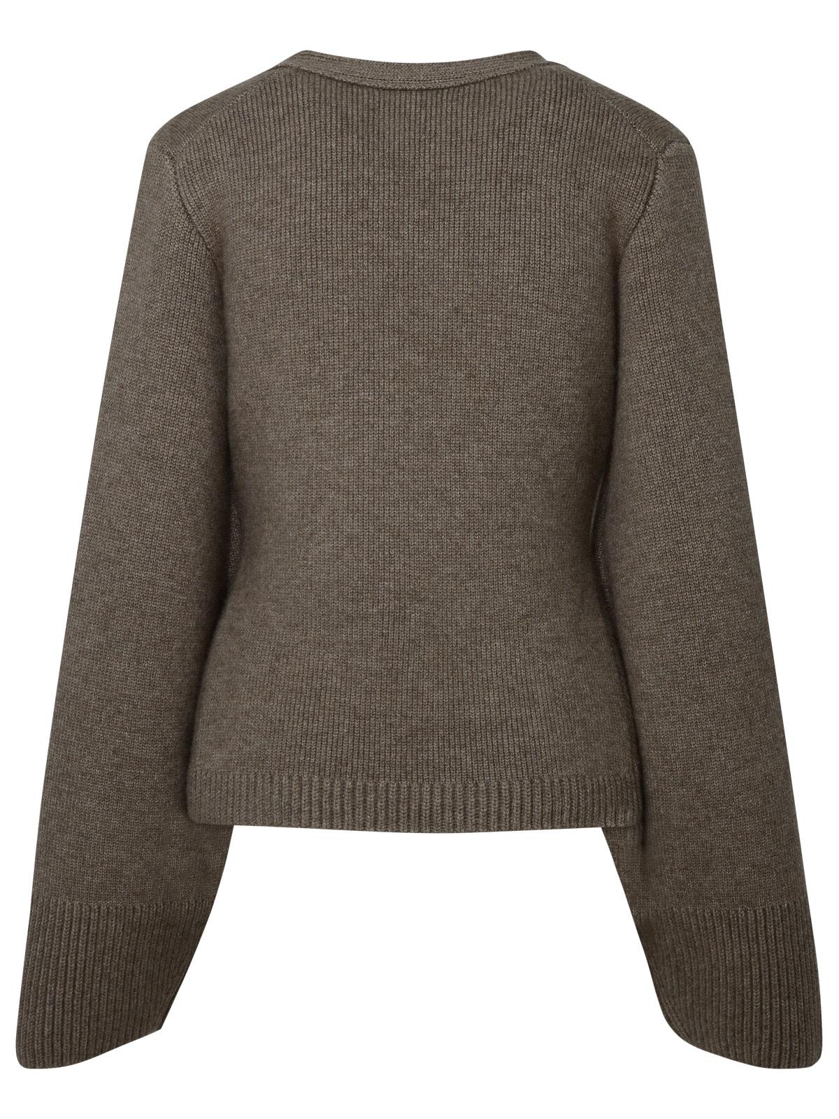 Khaite Khaite Camel Cashmere Icon Cardigan - Image 7