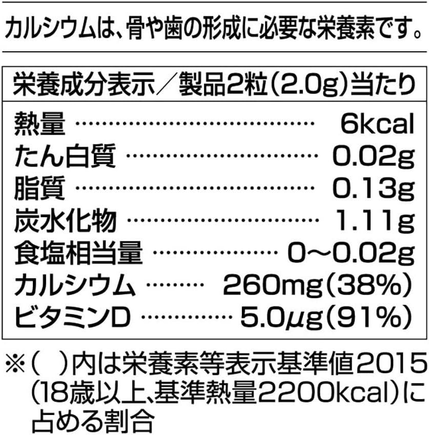 MOSTチュアブル カルシウム 180T