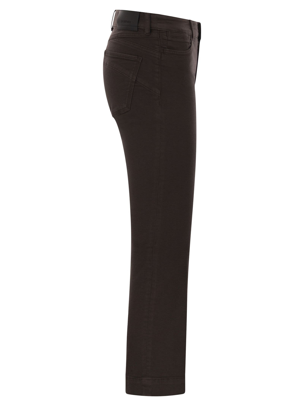 Sportmax SportMax Enna Denim Pants With Mini Flareライン - Image 8
