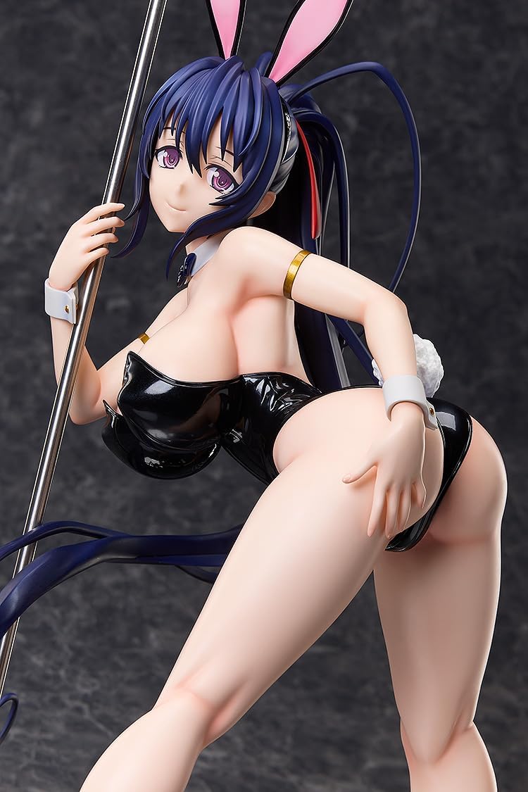 Freeing High School DxD Hero Himejima, Asuno Raw Foot Bunny Ver., 2nd Plastic Painted and Assembled Product, 1/4 Scale, Includes Exclusive Pedestal, Total Height Approx. 16.1 inches (410 mm), Includes