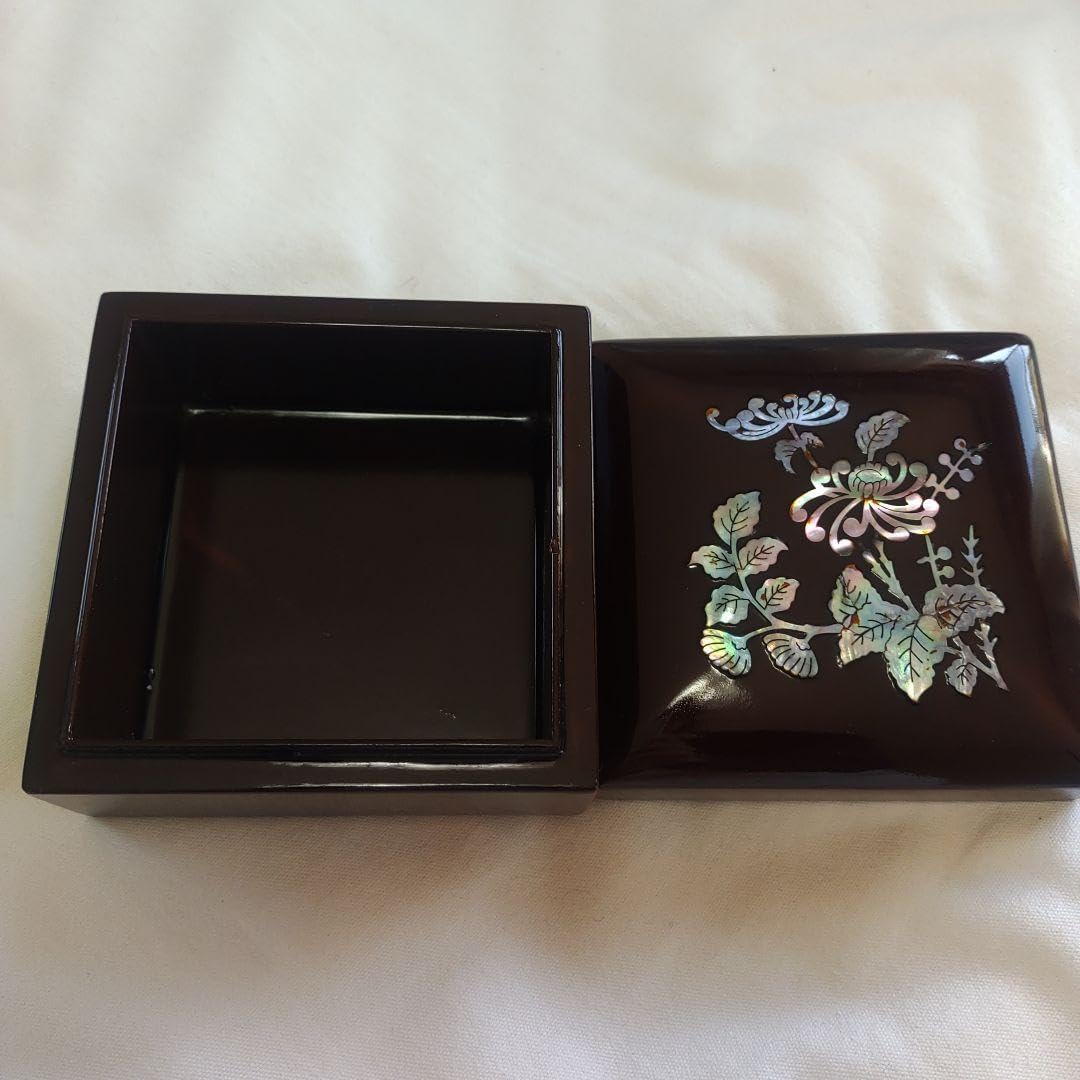 韓国伝統工芸品螺鈿 工芸品 らでん ジュエリーボックス 貝細工