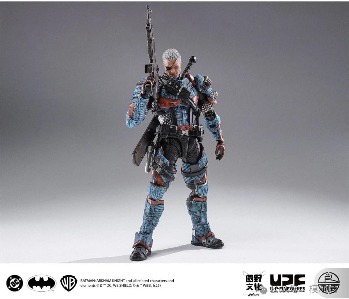 HiPlay DC002 Fine Manufacturing 1/12 "Batman: Arkham Knight" Deathstroke Action Figure, Painted, Finished Product
