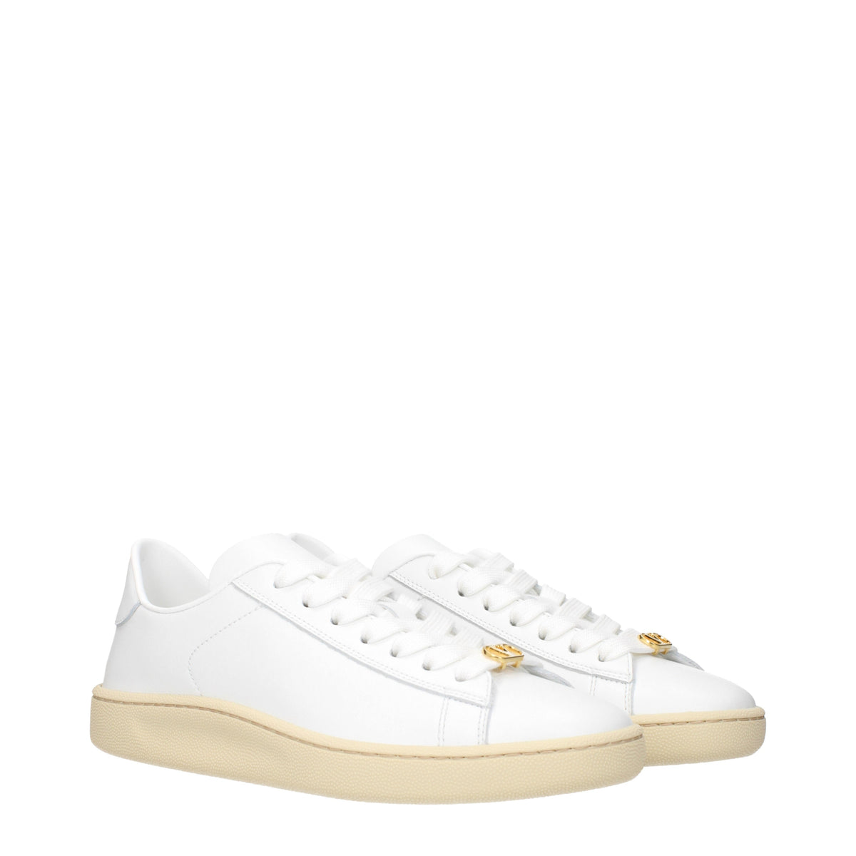 Valentino ヴァレンティノ ガラヴァーニ レディースs ホワイトレザースニーカー - Image 8