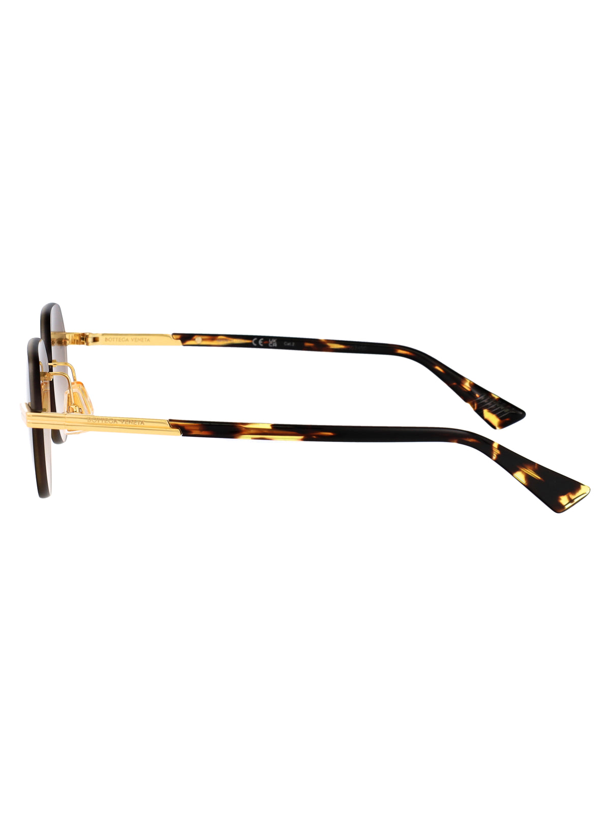 Bottega Bottega VenetaラウンドサングラスBV1379 S 003 - Image 8