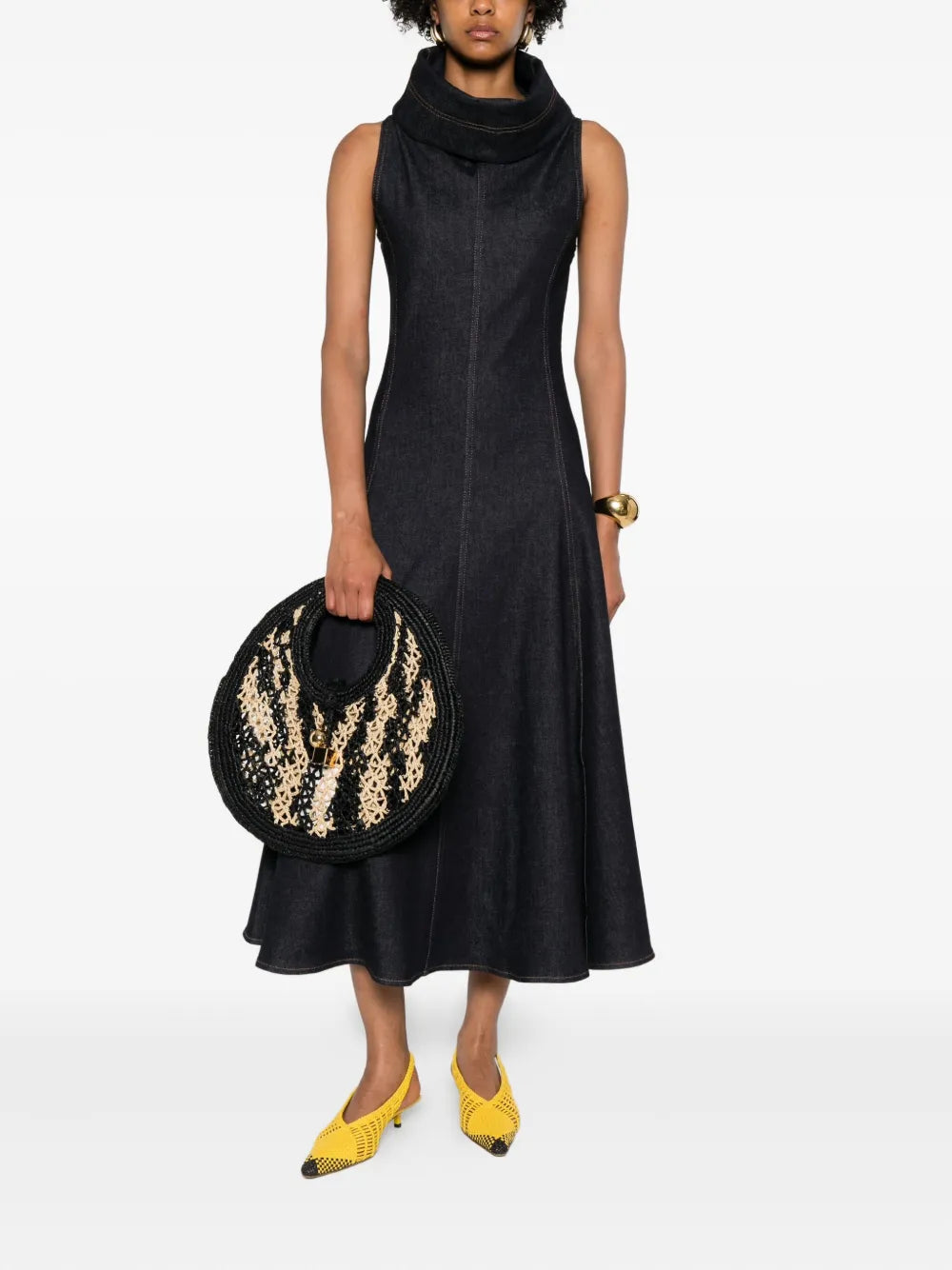 Jacquemus Jacquemus Sleeveless A Line Dress - Image 8