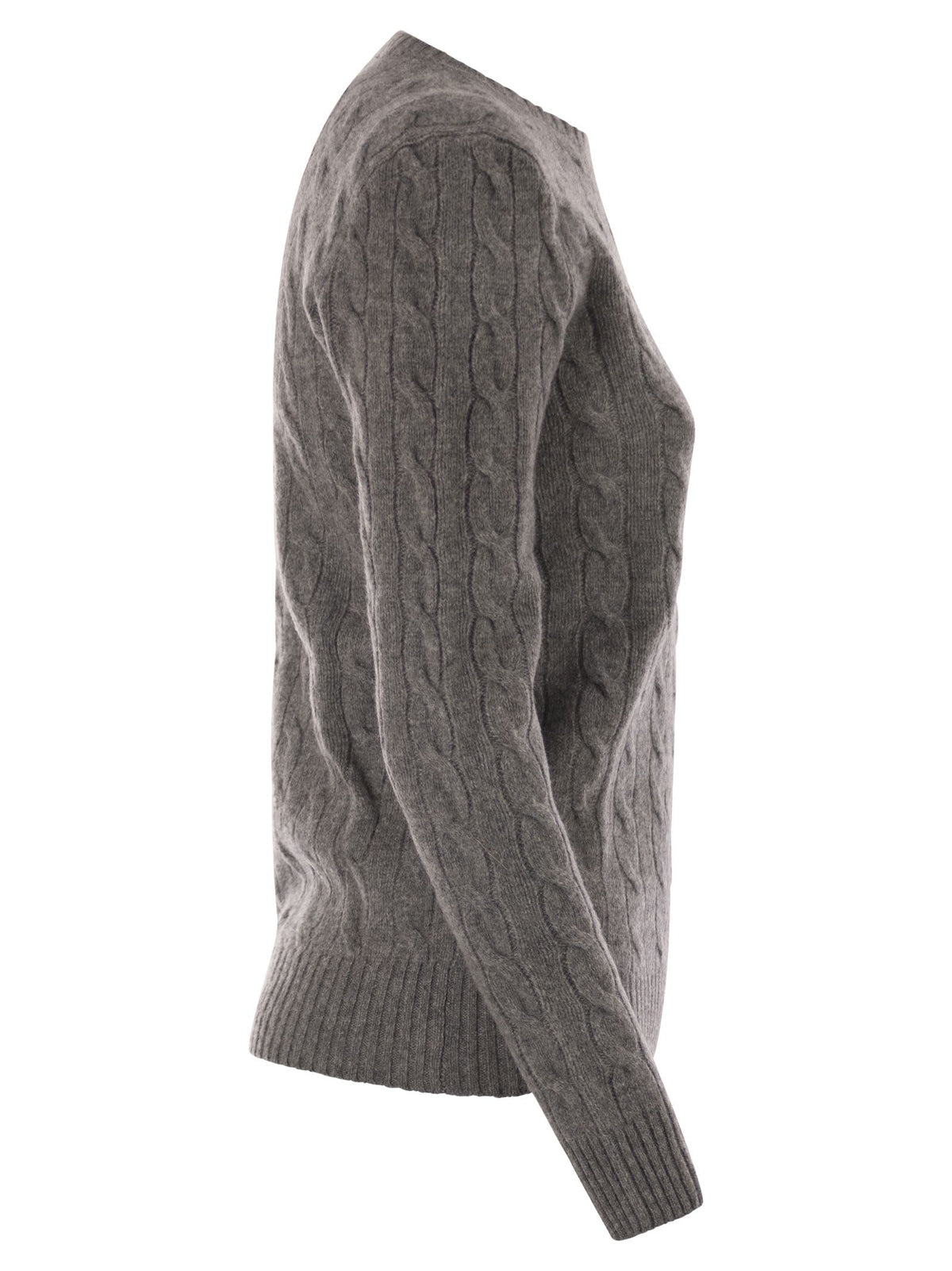 Polo ポロラルフローレンはウールとカシミアクルーネックを編みました - Image 8