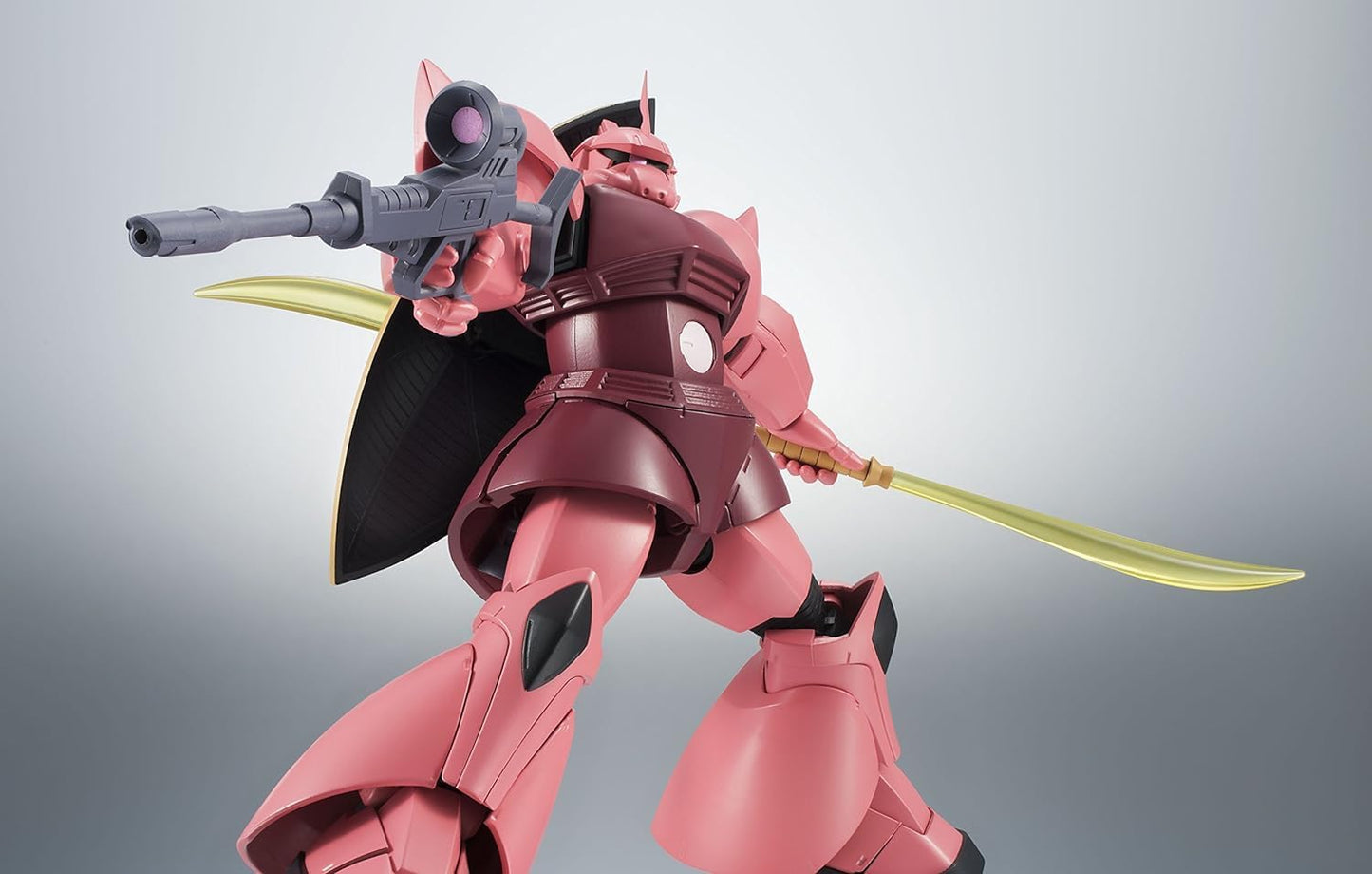 BANDAI SPIRITS ROBOT Spirits Mobile Suit Gundam MS-14S Char Dedicated Gel Gug Version, A.N.I.M.E. (Resale Version), Approx. 5.1 inches (130 mm), PVC & ABS, Painted Action Figure